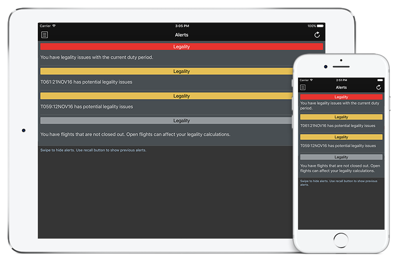 APDL Alerts View